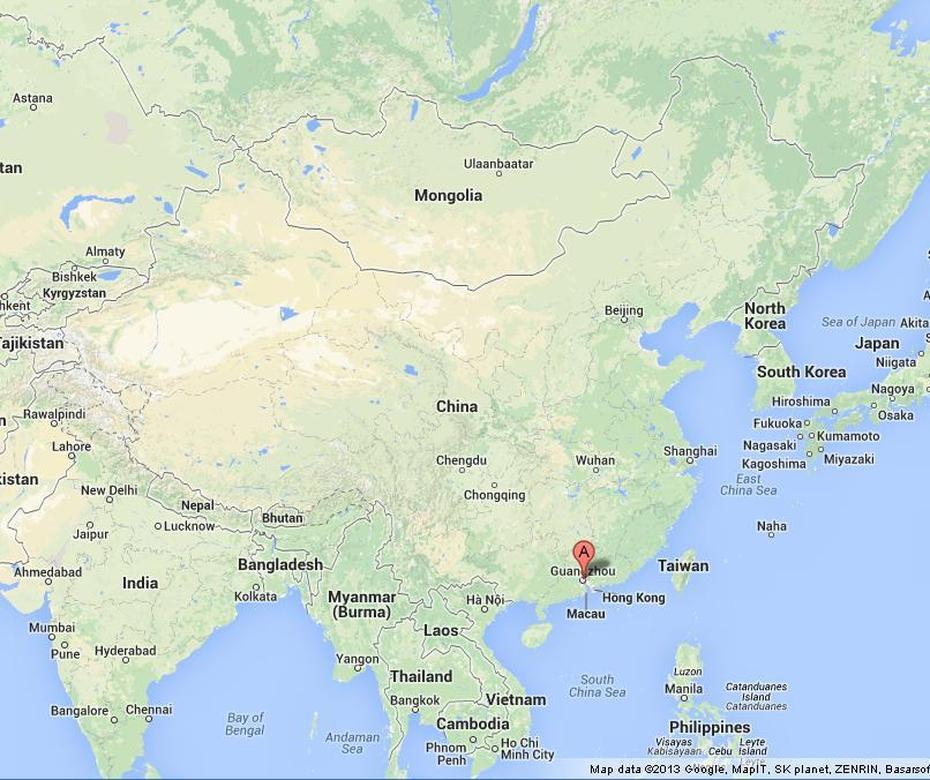 Guangzhou On World, Canton China, Zip Code, Luanzhou, China