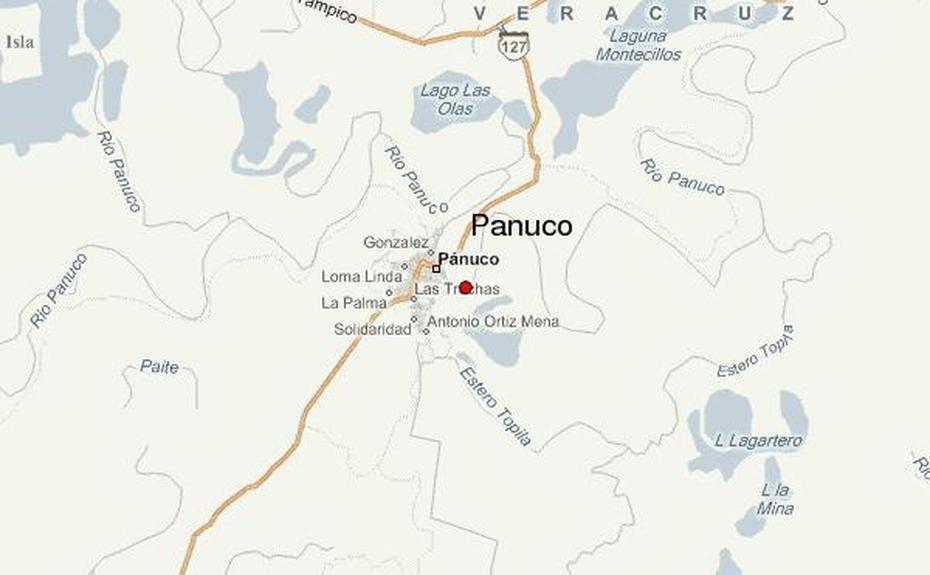 Guia Urbano De Panuco, Pánuco, Mexico, Panuco Veracruz, Rio Panuco