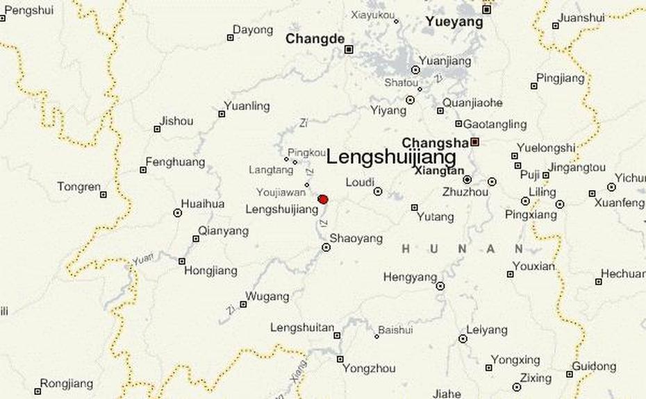 Lengshuijiang Location Guide, Lengshuijiang, China, South China, China  Graphic