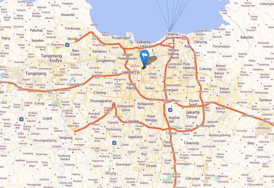 Location Of Indonesia, Bandung Indonesia, Satellite Image, Jakarta, Indonesia
