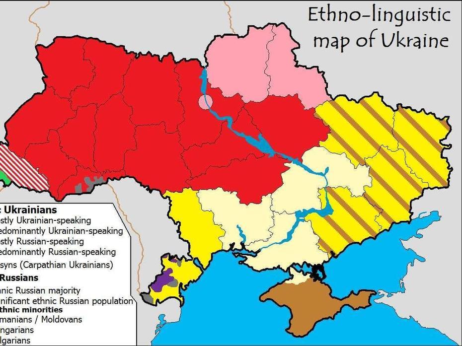 This Map Explains Why Ukraine Is So Divided Over Russia | Business Insider, Uchaly, Russia, Printable  Russia, Russia  Drawing