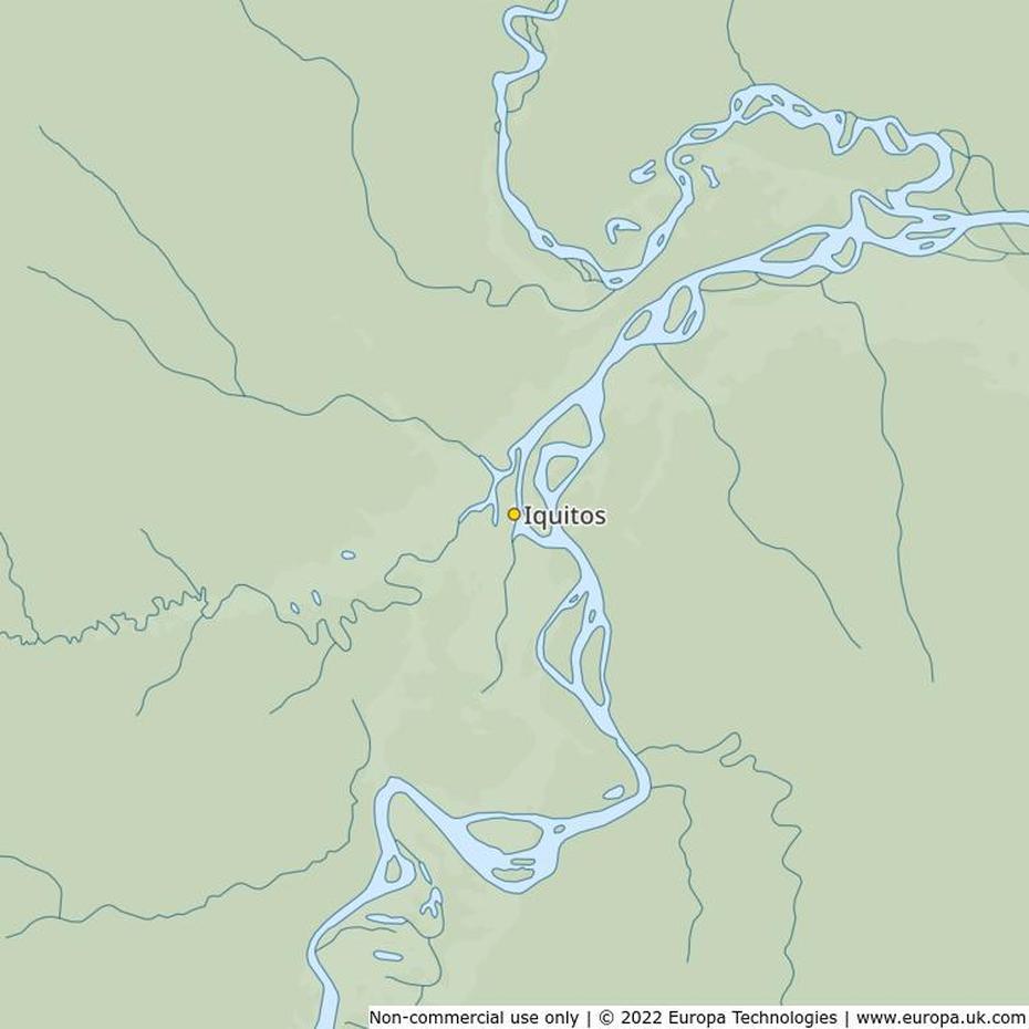 Map Of Iquitos, Peru | Global 1000 Atlas, Iquitos, Peru, Selva Peru, Belen Iquitos Peru