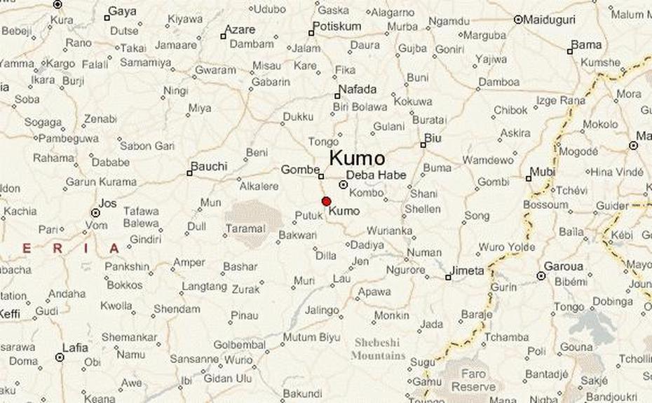 Nigeria  In Africa, Nigeria Cities, Pour Kumo, Kumo, Nigeria