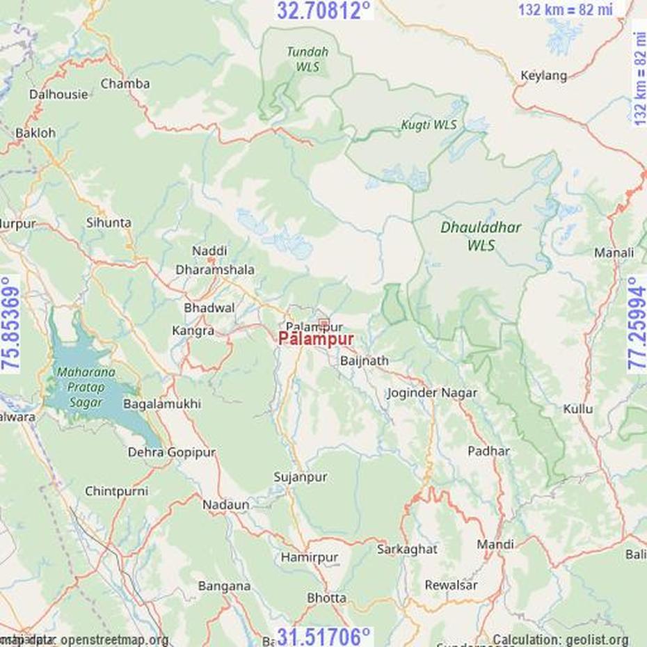 Palampur, India Geodata, Pālampur, India, Himachal Pradesh India, Of Himachal Pradesh India
