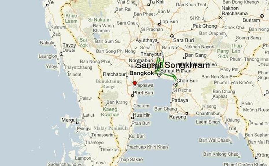 Samut Songkhram Location Guide, Samut Songkhram, Thailand, Samut Prakan Thailand, Samut Songkhram Province