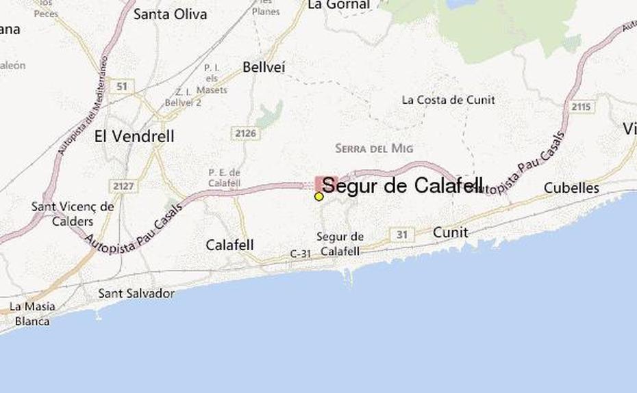 Segur De Calafell Weather Station Record – Historical Weather For Segur …, Calafell, Spain, Salou Spain, Tarragona Spain Port