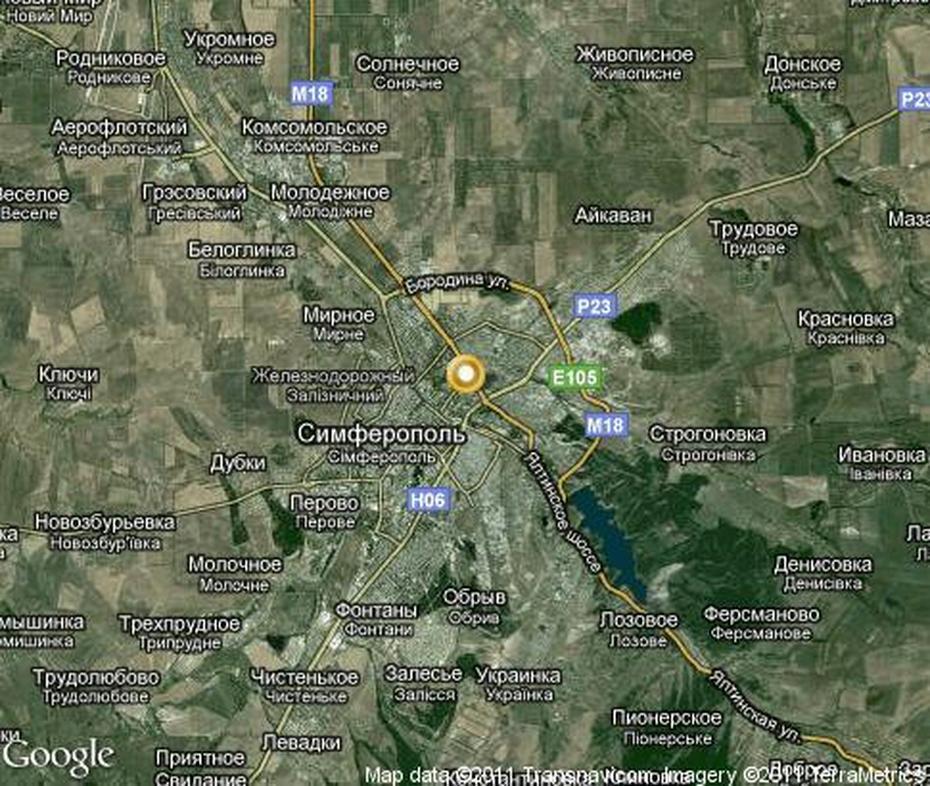 Simferopol: Video, Popular Tourist Places, Satellite Map, Images …, Simferopol, Ukraine, Ukraine Airport, Crimea  City