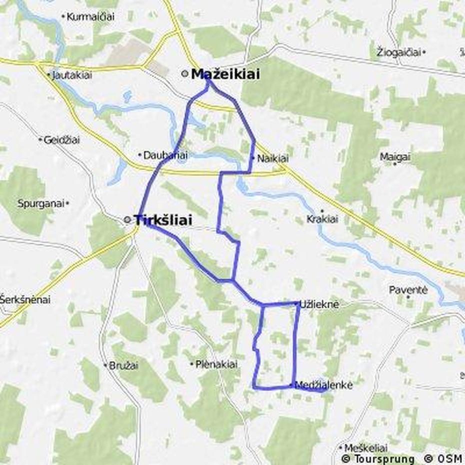 Stumbras, Orlen  Lietuva, Cycling Routes, Mažeikiai, Lithuania