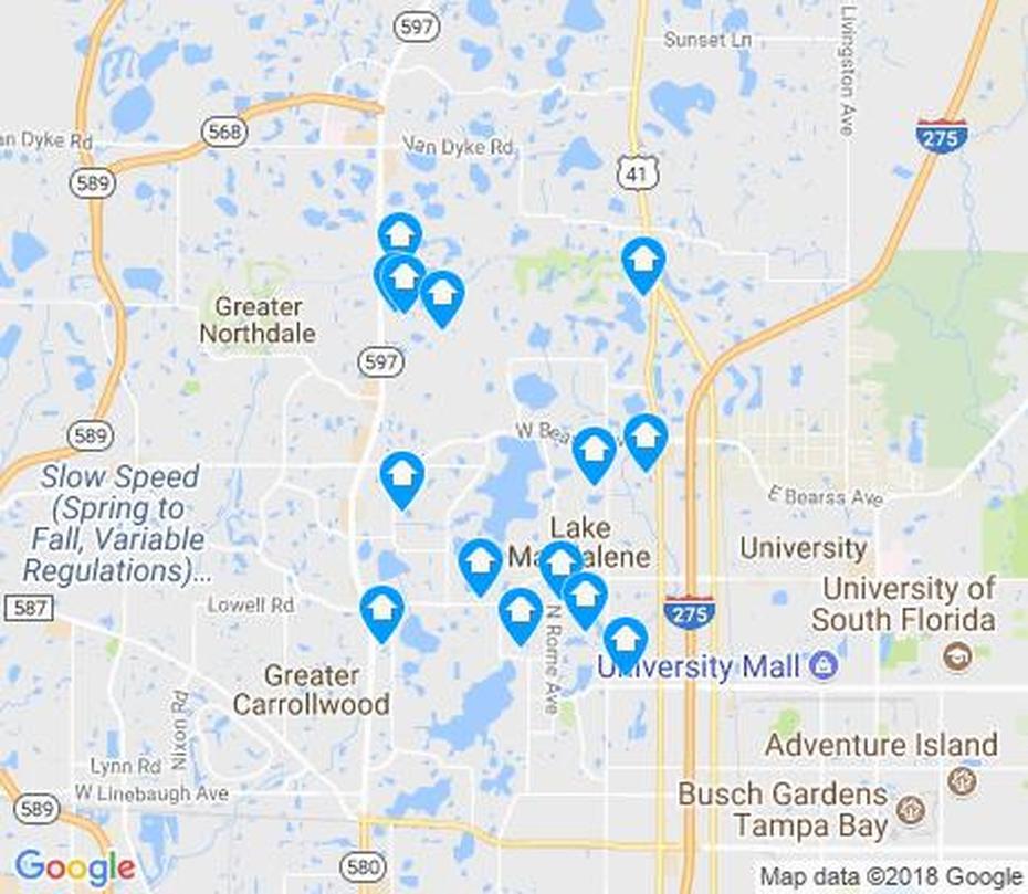 All United States  With Rivers, Large Us  United States, Walk Score, Lake Magdalene, United States