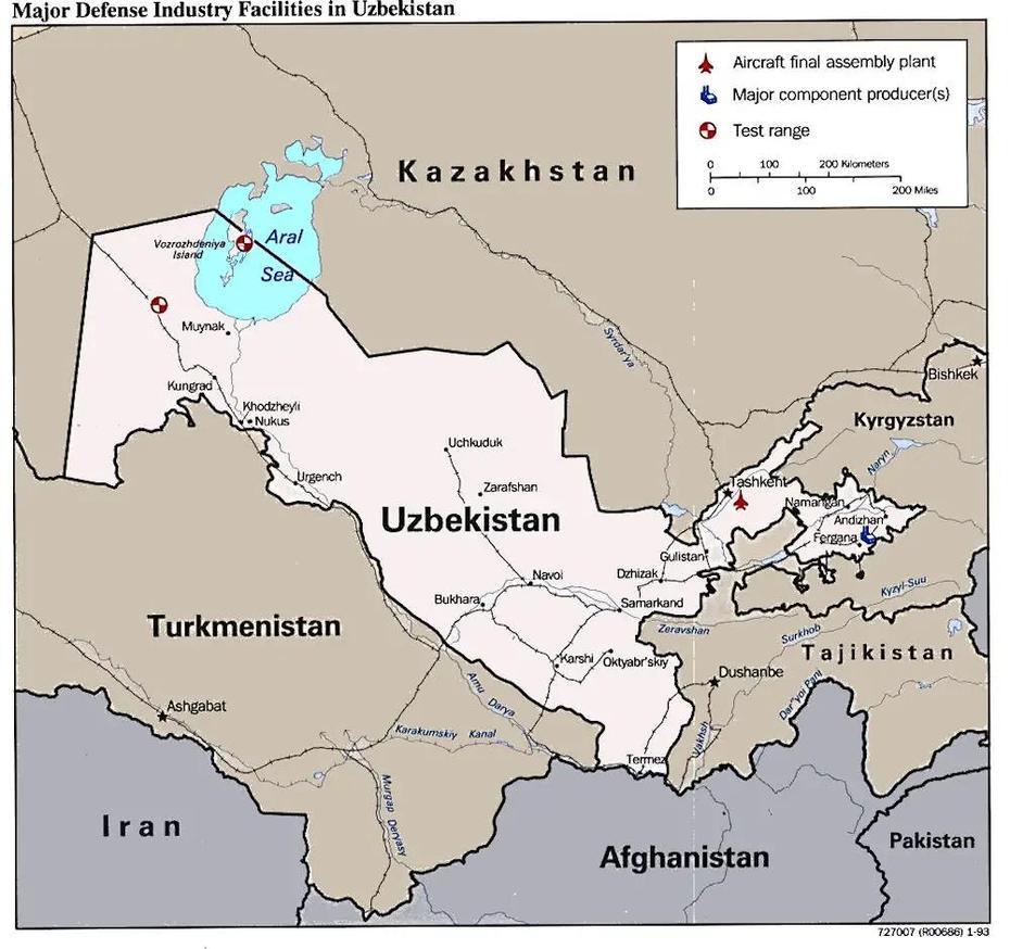 Uzbekistan Climate, Uzbekistan On  Of Asia, Nations Online, Yangiyer, Uzbekistan