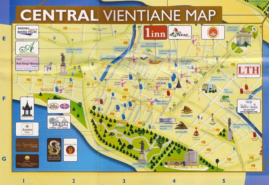 Vientiane Capital, Laos Location, Turistica, Vientiane, Laos