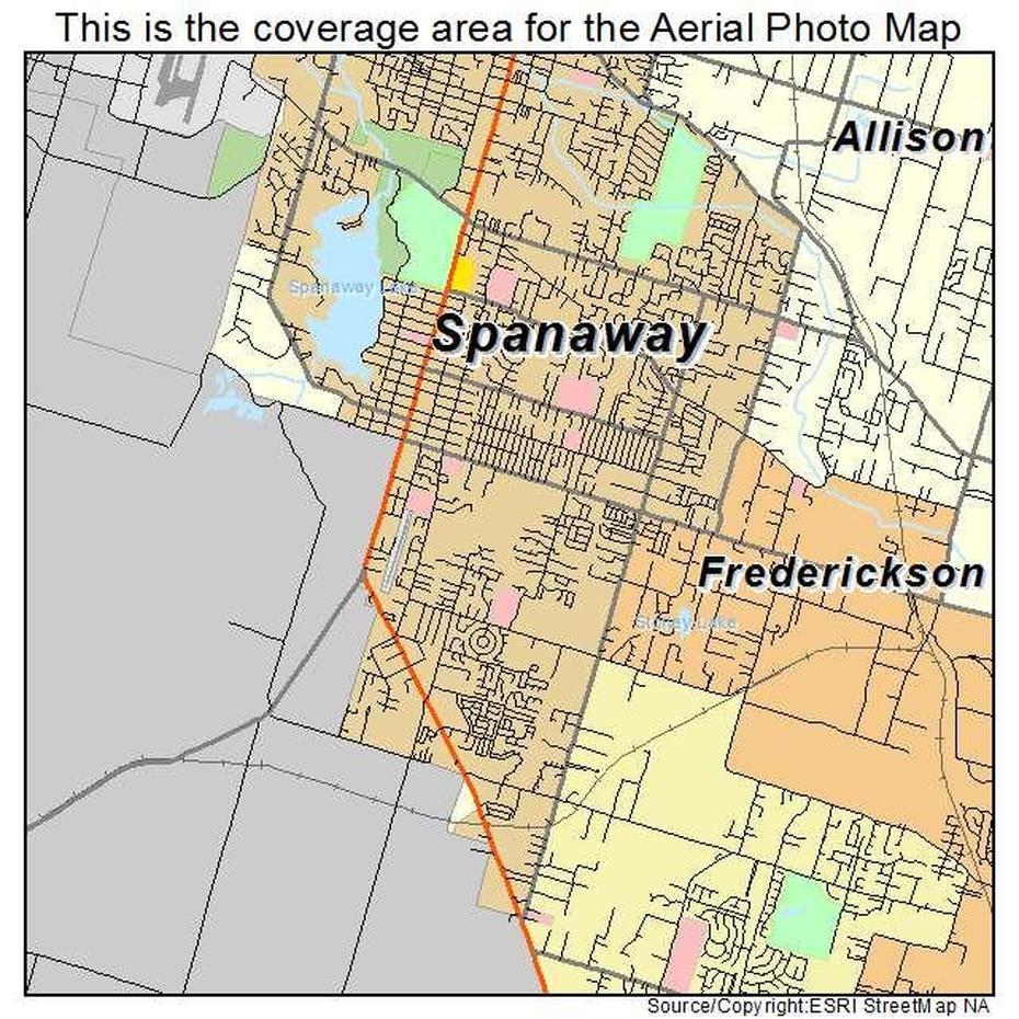 Aerial Photography Map Of Spanaway, Wa Washington, Spanaway, United States, Spanaway Wa, Spanaway Lake