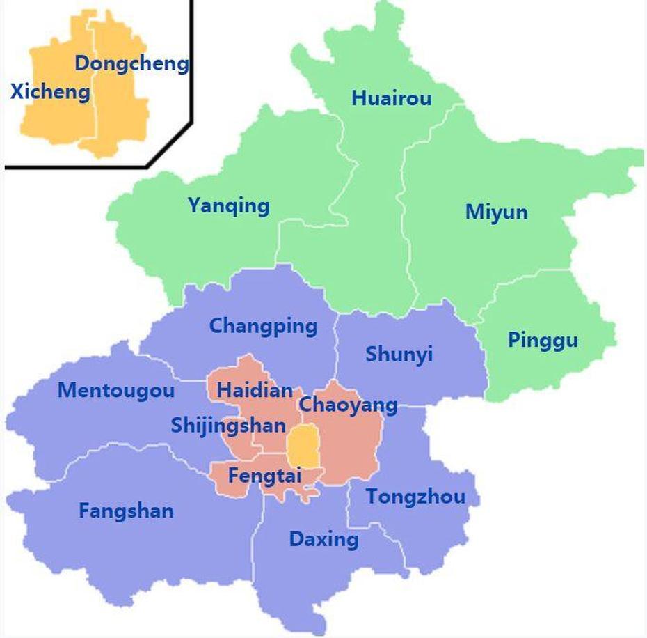 Beijing Administrative District Map. #Beijing #China #Travel | Beijing …, Beijing, China, Beijing Province, Beijing Weather