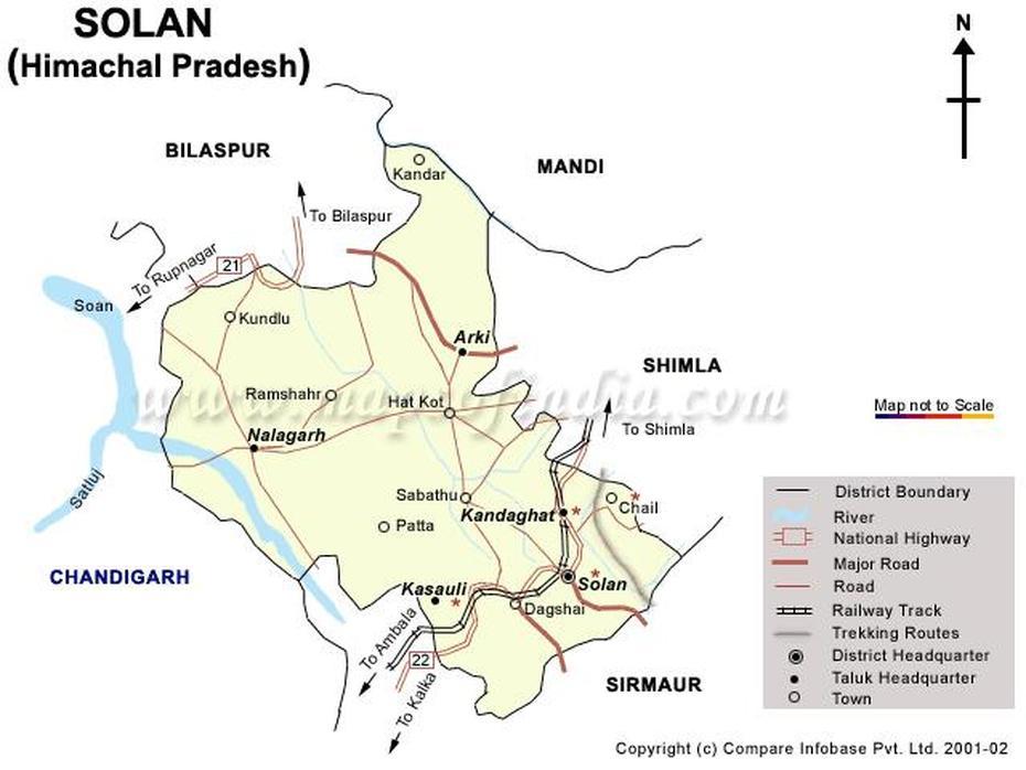 Bihar District, India Location, Hill Stations, Solan, India