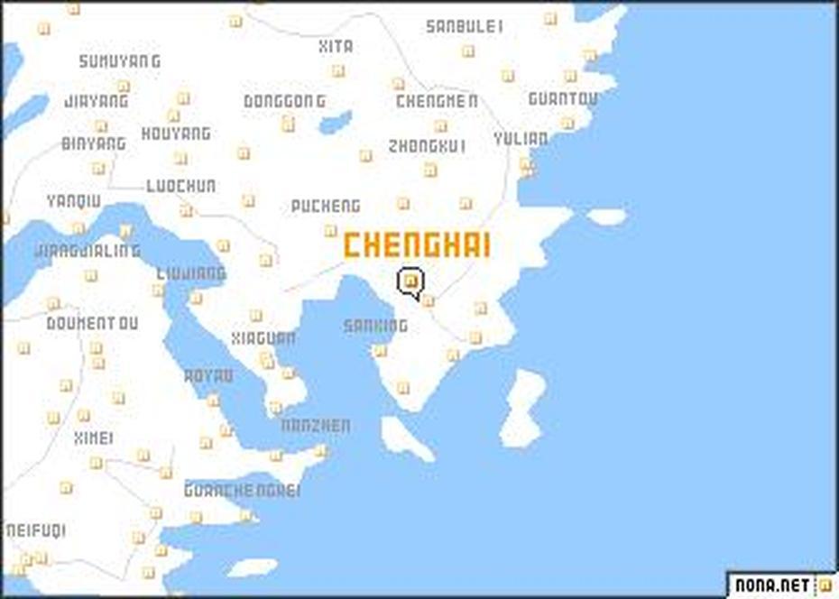 Chenghai (China) Map – Nona, Chengjiao, China, Sichuan Basin, Chengdu Attractions