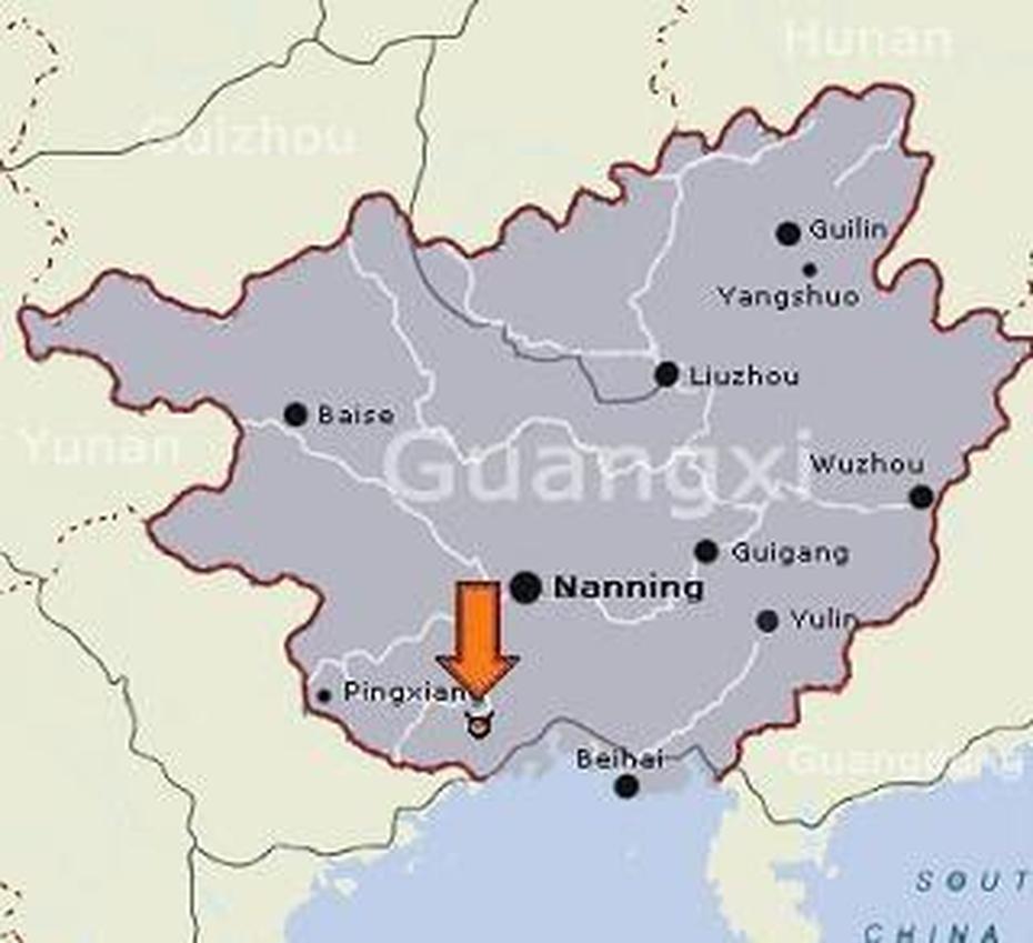 Con El Corazon En China: Fangchenggang City Swi (Guangxi), Fangchenggang, China, Fangcheng, Nanning China