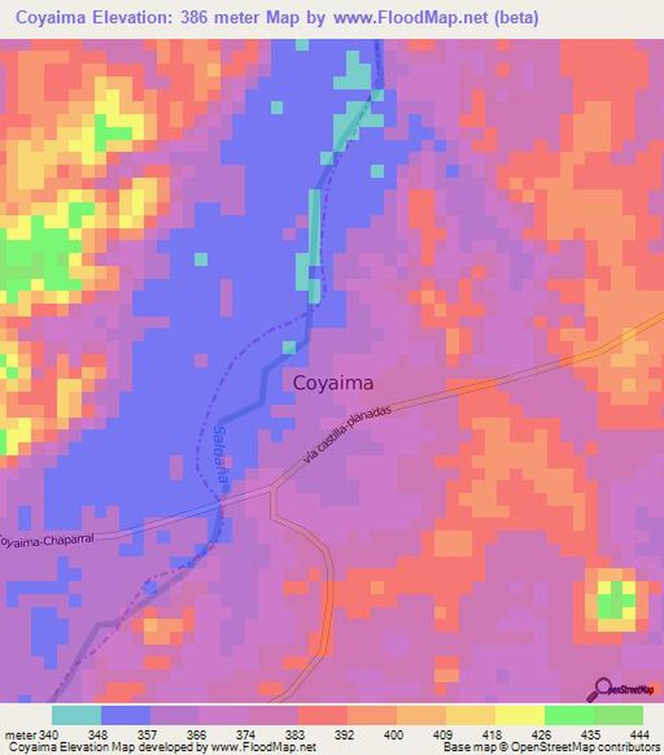 Elevation Of Coyaima,Colombia Elevation Map, Topography, Contour, Coyaima, Colombia, Colombia Cities, Colombia  Outline