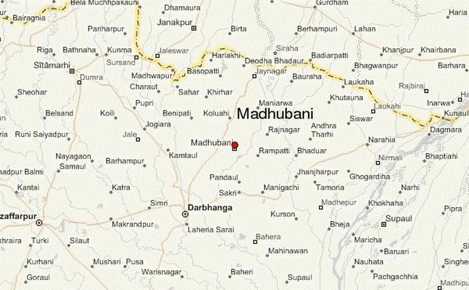 Madhubani Bihar India, Madhubani Ganesha, Location Guide, Madhubani, India