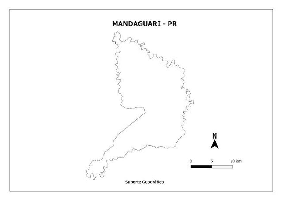 Mapa De Mandaguari – Pr | Suporte Geografico, Mandaguari, Brazil, Rio, Brazil Capital