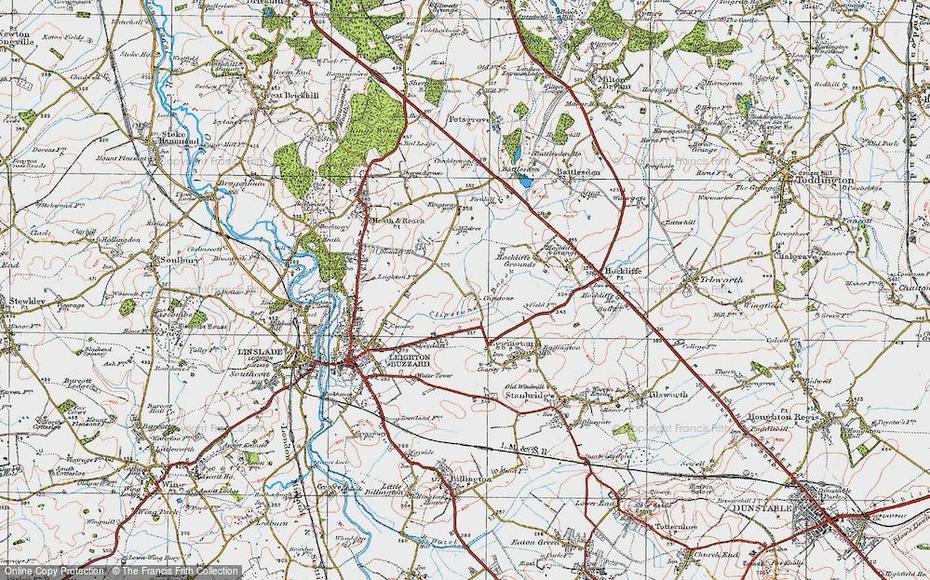 Old Maps Of Leighton Buzzard Railway, Bedfordshire, Leighton Buzzard, United Kingdom, Leighton Buzzard History, Old Leighton Buzzard