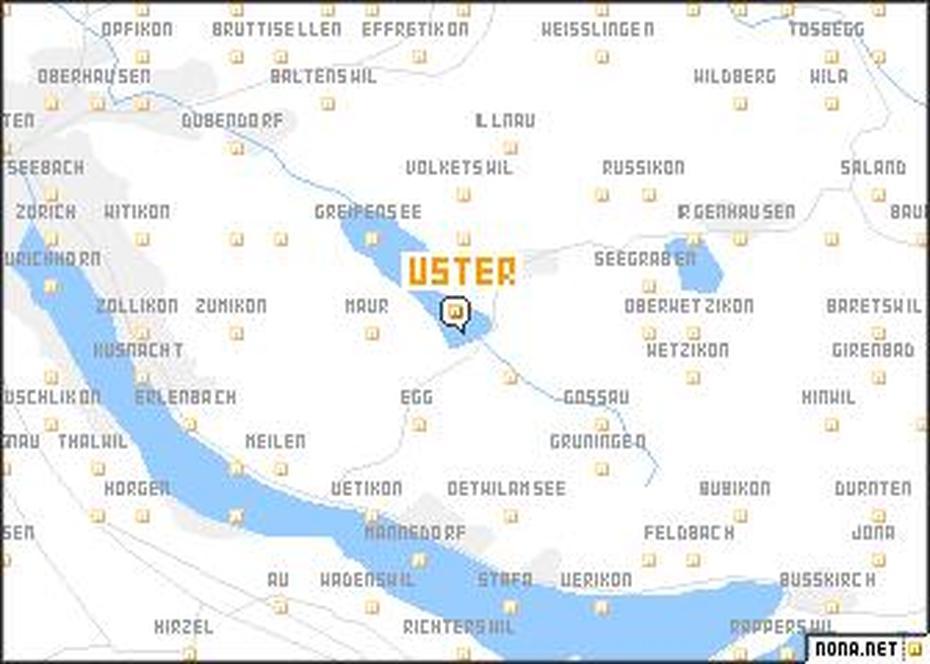 Uster (Switzerland) Map – Nona, Uster, Switzerland, Switzerland Valley, Uster Logo