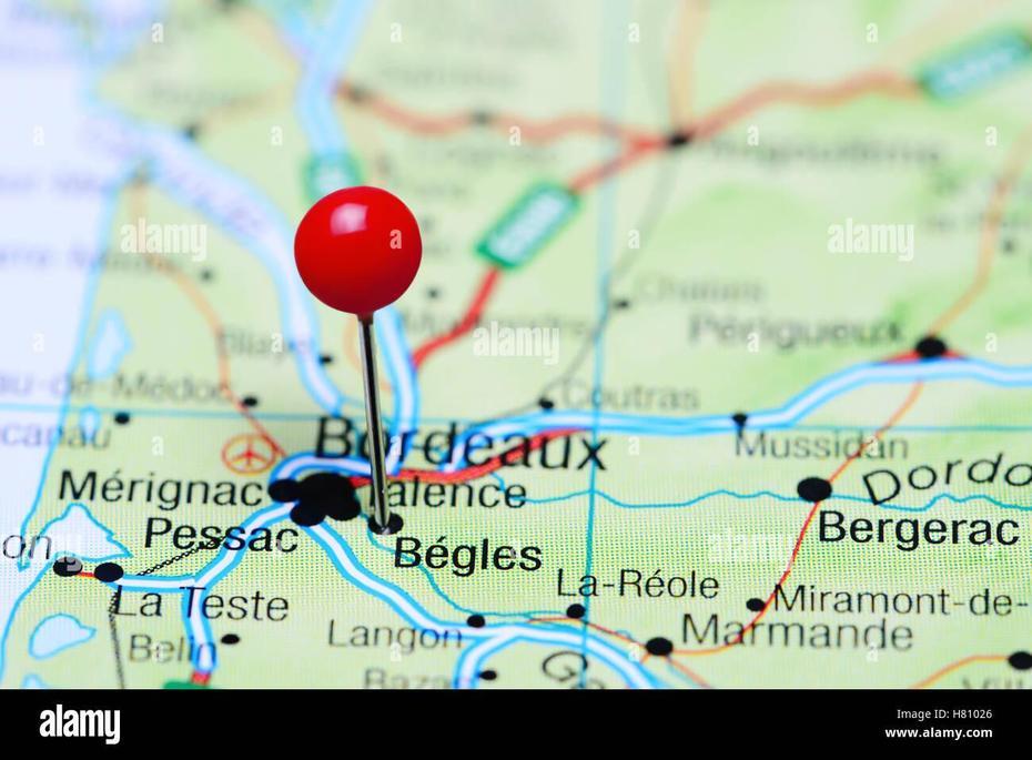 Begles Pinned On A Map Of France Stock Photo – Alamy, Bègles, France, Cute Beagle  Dog, Bagel