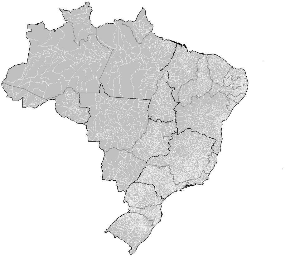 Brazil Municipalities – Mapsof, Monção, Brazil, Mono  City, Mono Trail