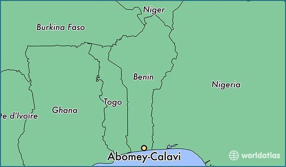 Carte Abomey-Calavi, Where Is Benin On The, Benin, Abomey-Calavi, Benin