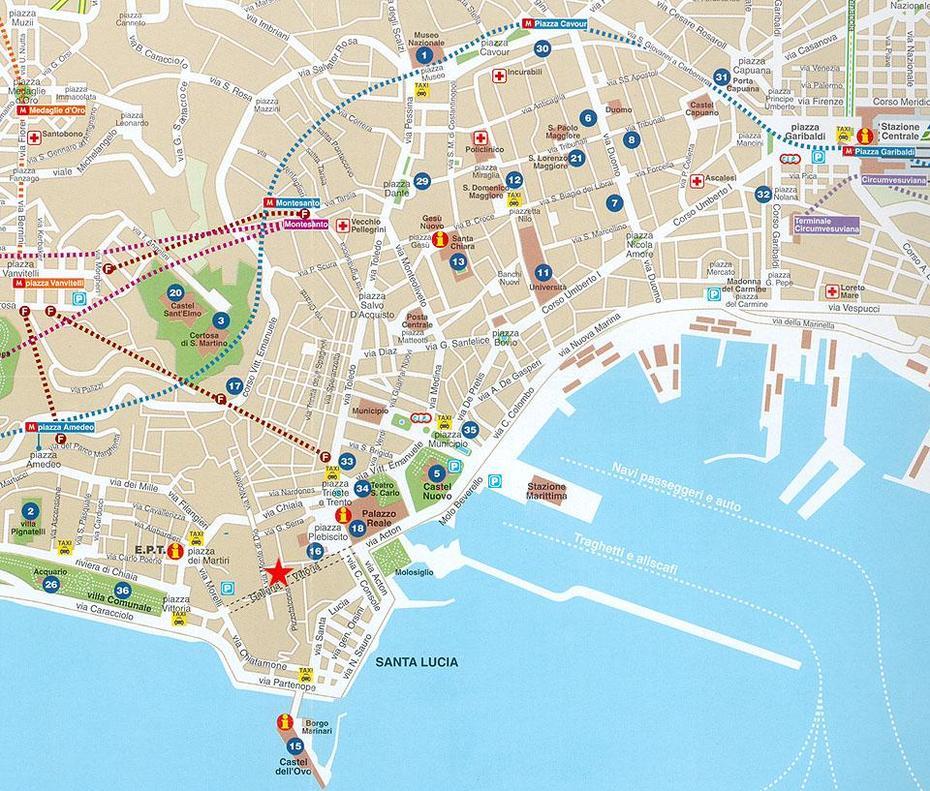 Map Of Naples, Italy, Naples, Italy, Napoli, Naples Italy Subway