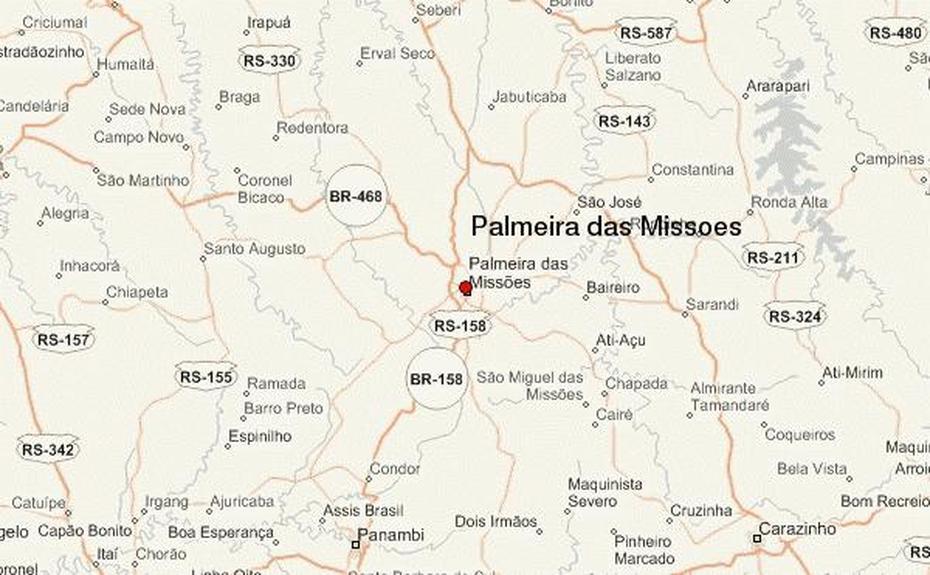 Palmeira Das Missoes Location Guide, Palmeira Das Missões, Brazil, Das Island, Paraty Brazil
