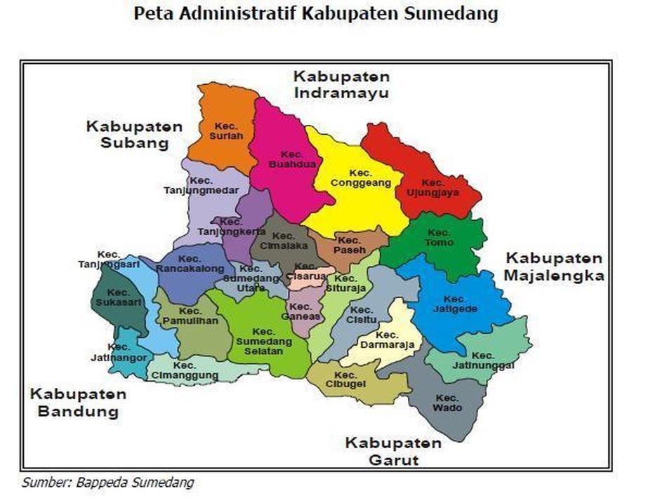 Peta Kota  Bandung, Gunung Tampomas  Di Sumeadng, Inisumedang, Sumedang, Indonesia