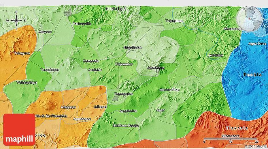 Political 3D Map Of Apan, Apan, Mexico, Apan Logo, Traditional Filipino  Kitchen