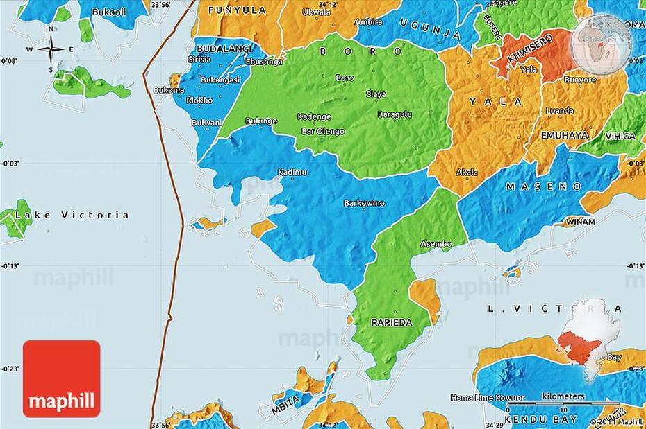 Political Map Of Bondo, Bodocó, Brazil, Brazil City, Brazil  Kids