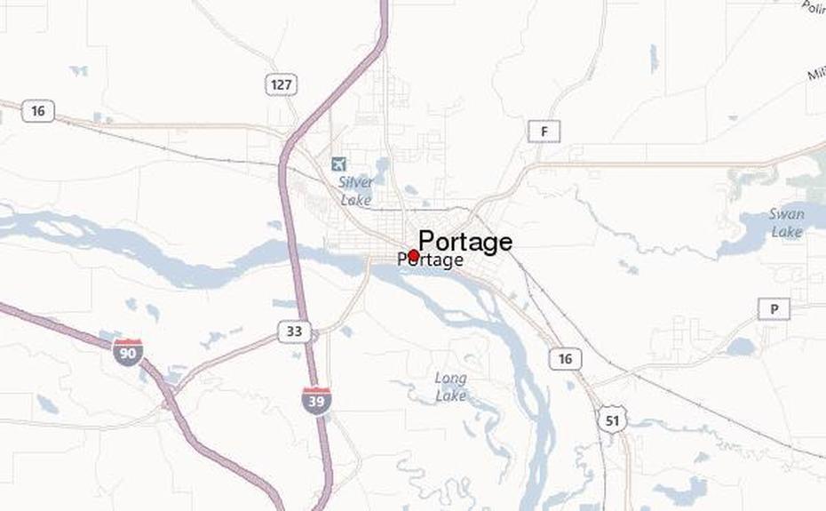 Portage Michigan, Portage Wisconsin, Wisconsin Location, Portage, United States