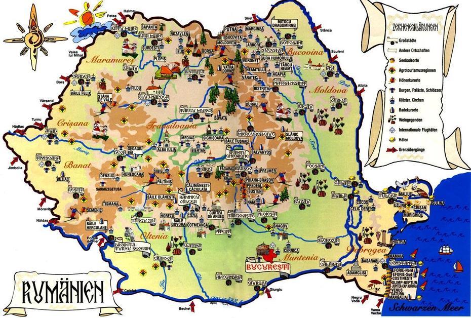 Romania Maps | Printable Maps Of Romania For Download, Săcele, Romania, Orasul  Brasov, Case Sacele  De Vanzare