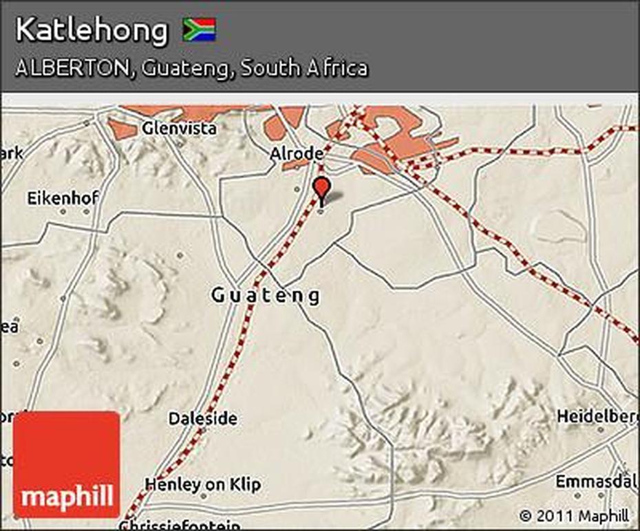 South Africa Location, Mafikeng South Africa, Relief, Katlehong, South Africa