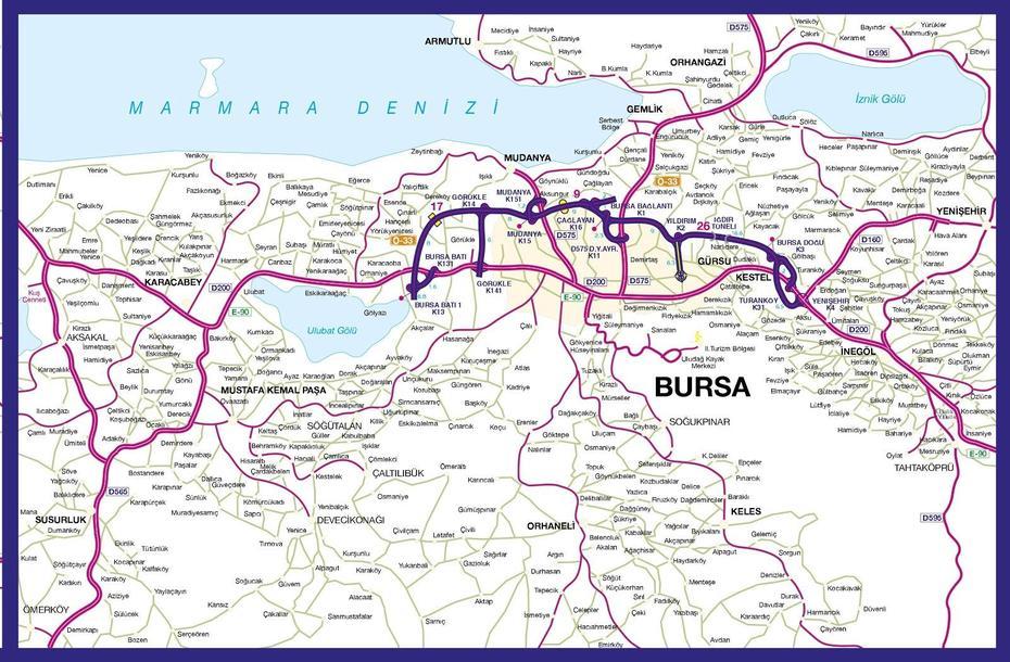 Turkey Tourist Maps: Bursa Maps, Bursa, Turkey, Bursa Istanbul, Ankara Turkey