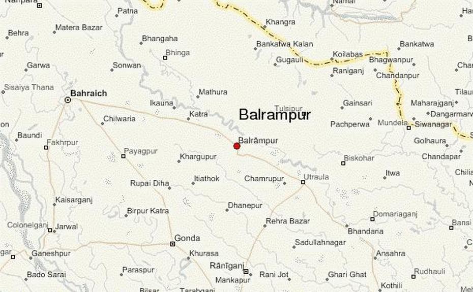 Balrampur Location Guide, Utraula, India, India  By State, Chennai India