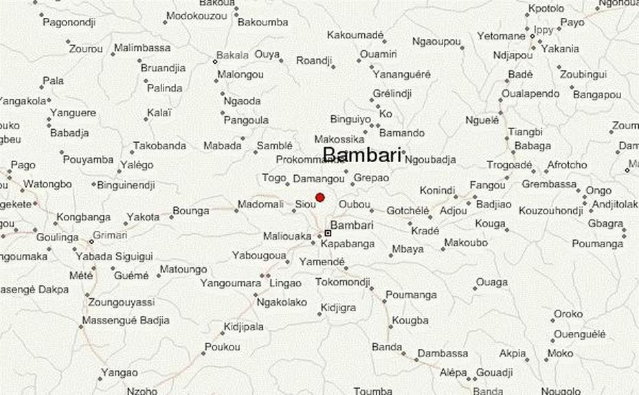 Bambari Location Guide, Bambari, Central African Republic, Portugal In The Central African Republic, Bangui Central African Republic