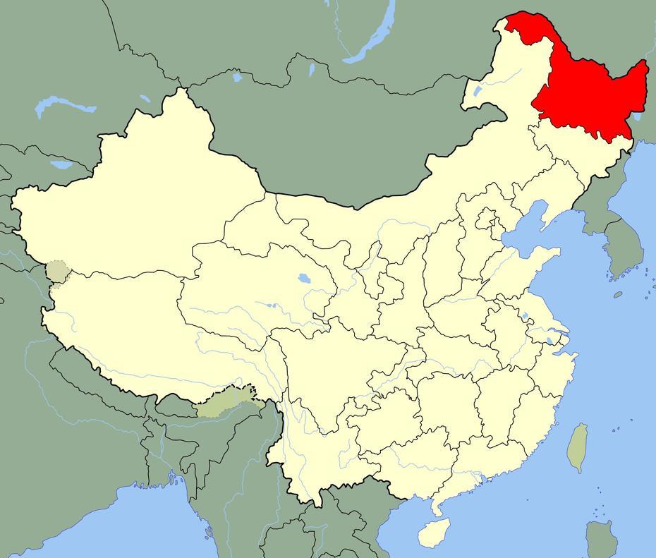 China Heilongjiang Location Map – Mapsof, Hejian, China, Hubei  Of China, Harbin