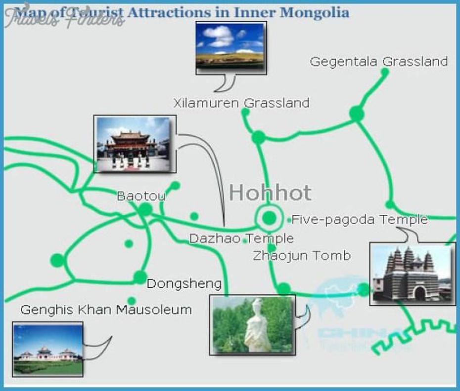 Hohhot Map – Travelsfinders, Hohhot, China, Hunan China, Taiyuan