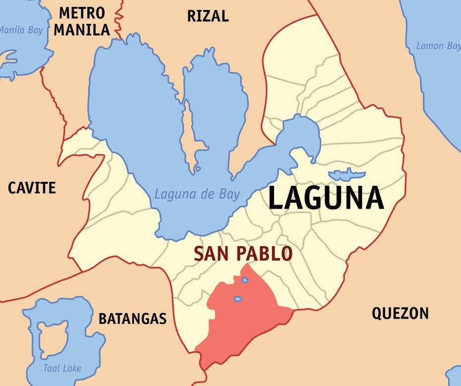 Location And Setting  San Pablo City Heritage Zone, San Pablo, Philippines, San Antonio Philippines, Tacloban City