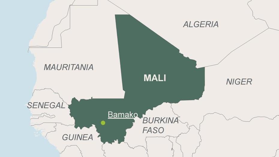 Mali, Bamako, Mali, Carte Bamako, Location Of Mali