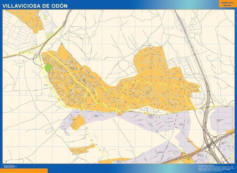 Mapa Villaviciosa De Odon | Mapas Espana Y El Mundo, Villaviciosa De Odón, Spain, Odon In, Palacio Villaviciosa