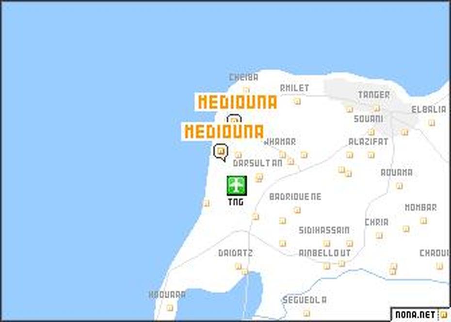 Mediouna (Morocco) Map – Nona, Mediouna, Morocco, Cities In Morocco, Morocco Road