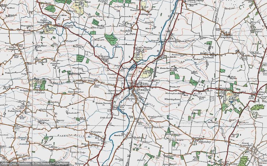 Old Maps Of St Neots, Cambridgeshire – Francis Frith, Saint Neots, United Kingdom, St Asaph United Kingdom, St Helier Uk