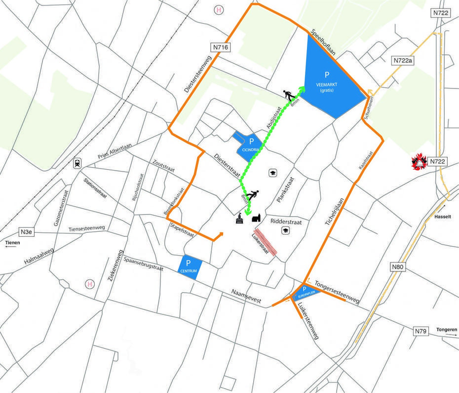 Parking In Sint-Truiden | Sint-Truiden, Sint-Truiden, Belgium, Mechelen Belgium, Vv St -Truiden