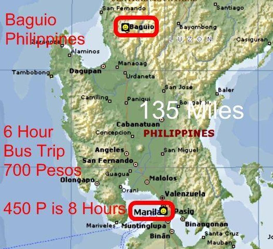 Philippines Tourist, Philippines  Luzon Manila, Baguio Mission, Bugho, Philippines