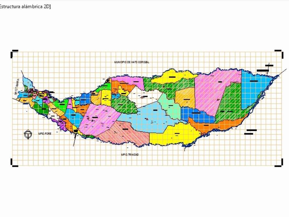 Plano – Chiquito Paz De Ariporo Casanare (Colombia) (628.06 Kb) | Bibliocad, Paz De Ariporo, Colombia, Buenaventura Colombia, Colombia  Outline