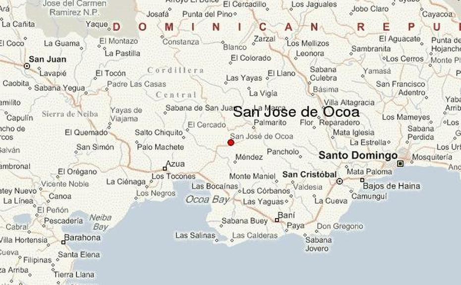 San Jose De Ocoa Location Guide, San José De Ocoa, Dominican Republic, Palmar De Ocoa, San Juan Dominican Republic